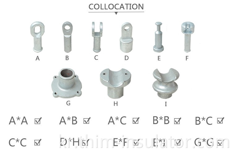 High Voltage Pin Composite Insulator